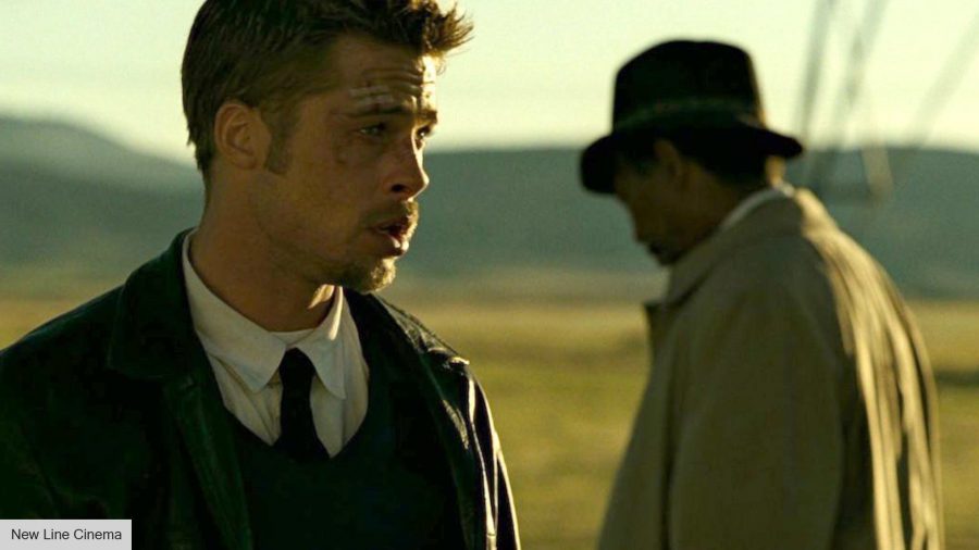 The best Brad Pitt movies: Brad Pitt and Morgan Freeman in Seven