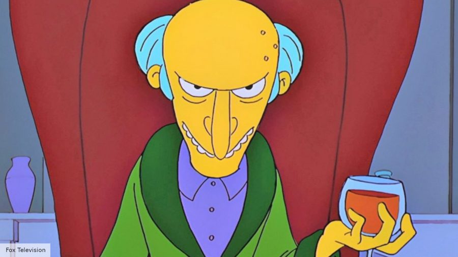 Best Simpsons characters: Mr Burns