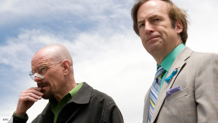 Better Call Saul: Bob Odenkirk as Saul and Walter White (Bryan Cranston)