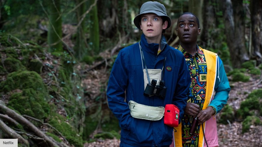 Sex Education season 4 release date: Asa Butterfield and Ncuti Gatwa as Otis and Eric in Sex Education