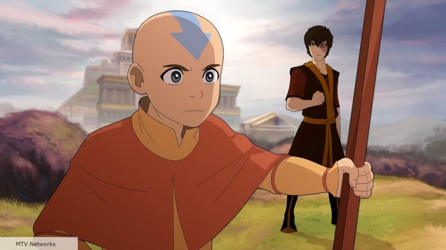 Best fantasy series: Aang in Avatar: The Last Airbender